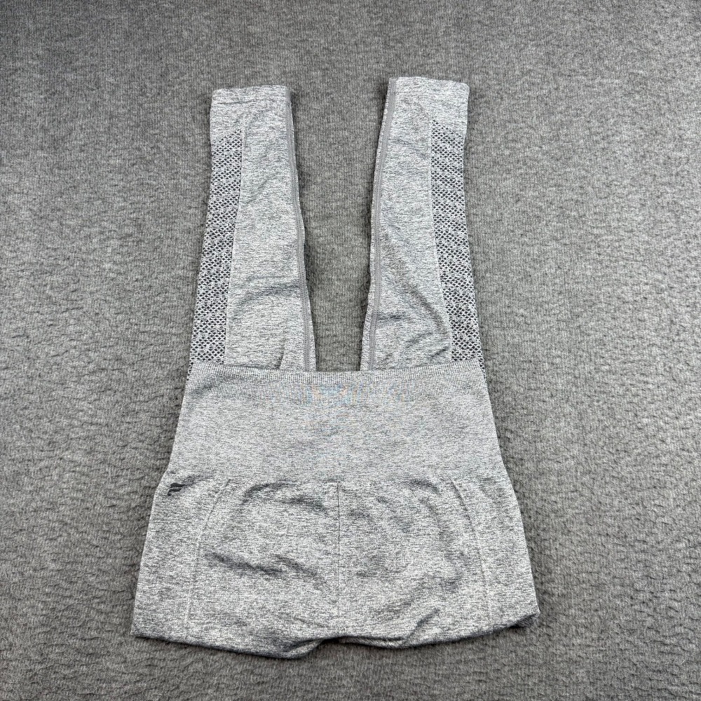 Fabletics Leggings Women's XS Grey Seamless Perforated High Waist Athletic Pants